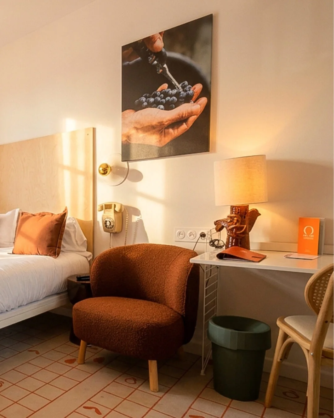 Espace bureau dans une chambre